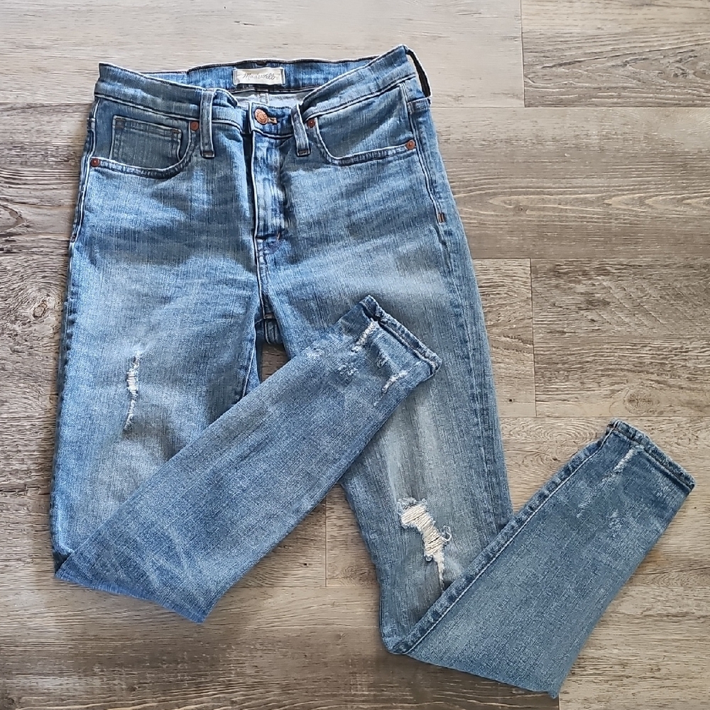Madewell 9"‎ High-Rise Skinny Jeans  Size 28